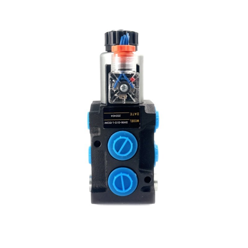 SVV06/KVH/MOP Hydraulic Solenoid Selector/Diverter Valve, 13 GPM, 12v DC