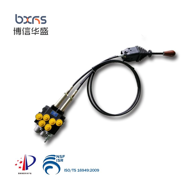 Wholesale high quality agriculture machines directional P80 hydraulic control valve with joystick lever for tractors