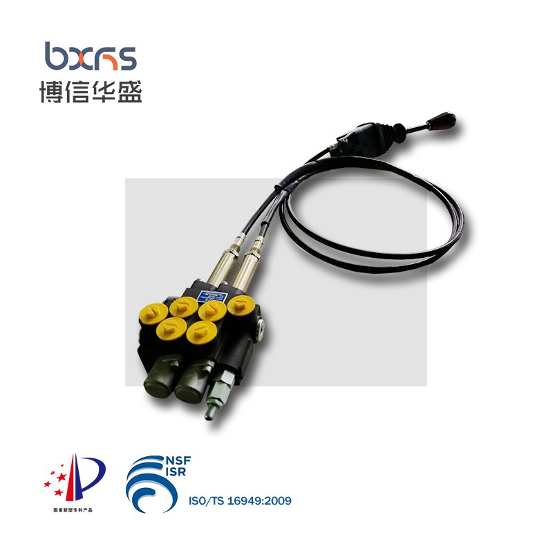 Wholesale high quality agriculture machines directional P80 hydraulic control valve with joystick lever for tractors