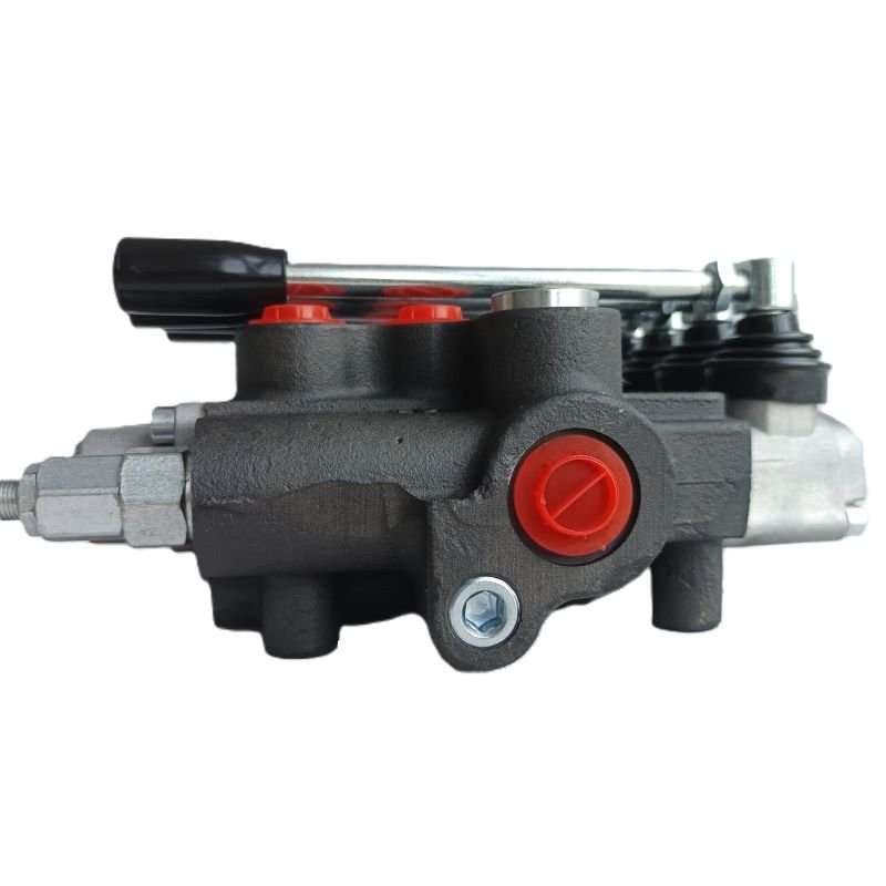 Hot sale P80 Series 4 Spool 4P80 Hydraulic Monoblock Directional Control Valve For Truck 6 lever 70 litres hydraulic valve