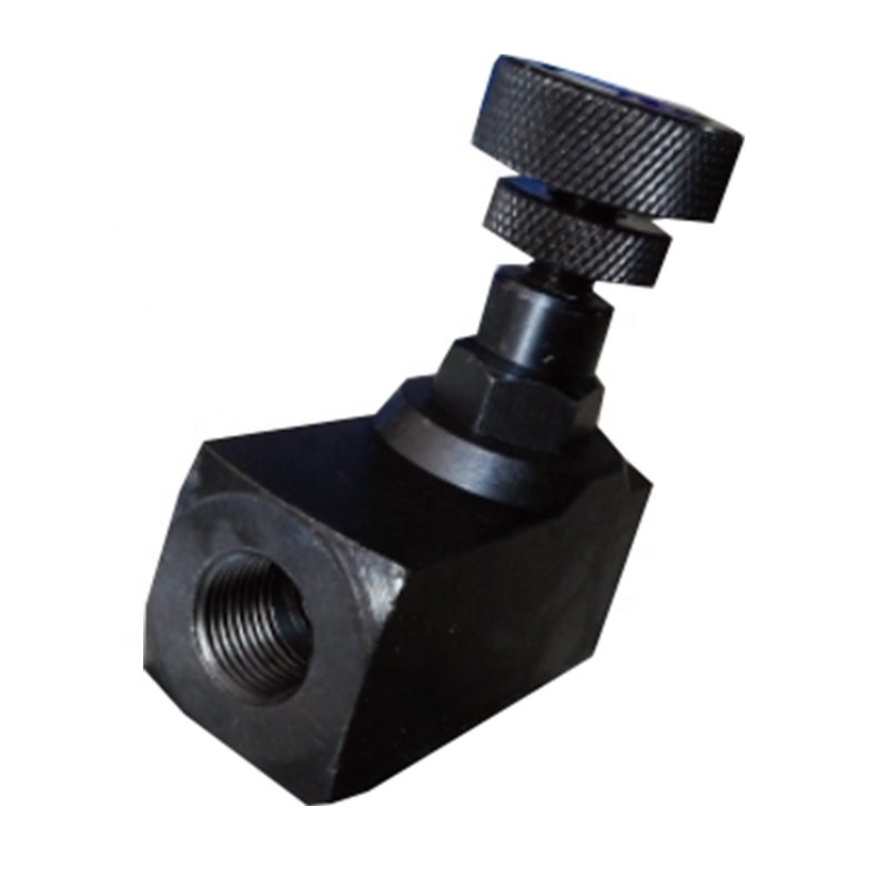 Flow Control Regulating 3/8 inch hydraulic 40L/min one-way fuel non return throttle valve