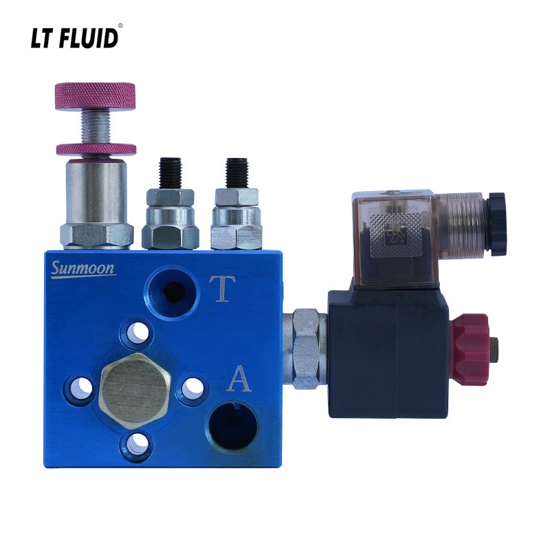 Finely Processed Mechanical Lift Solenoid Hydraulic Cartridge Valve