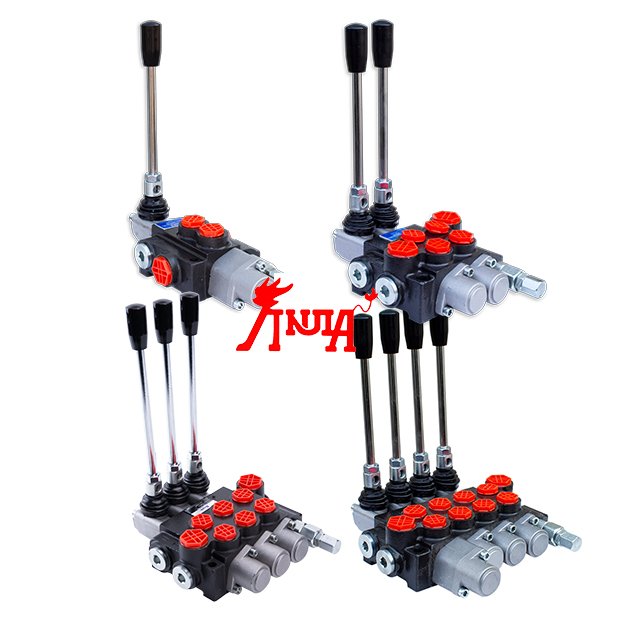 JINJIA Brand P Series Hydraulic Monoblock Directional Control Valve for Efficient Hydraulic Systems