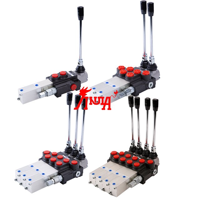 JINJIA Brand P Series Hydraulic Monoblock Directional Control Valve for Efficient Hydraulic Systems