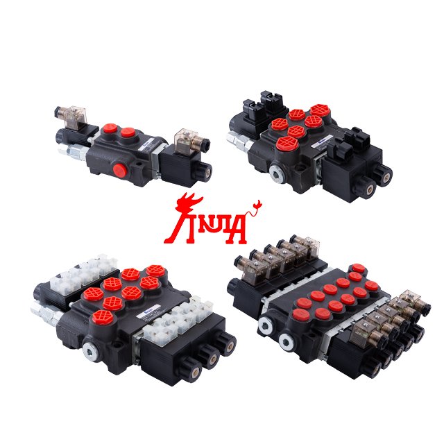 JINJIA Brand P Series Hydraulic Monoblock Directional Control Valve for Efficient Hydraulic Systems