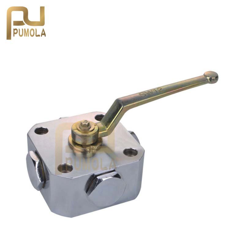 KH3 Series Three-way Four-way valves High Pressure Hydraulic Ball Valve