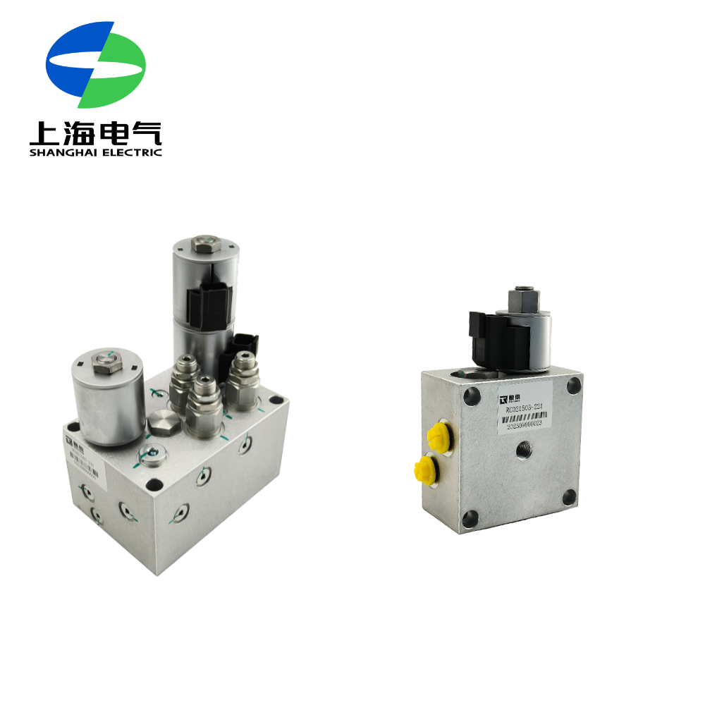 Tracked Scissor Lifts Hydraulic System Solution Custom Manifolds With Cartridge Valves For Steering Lifting Funtion