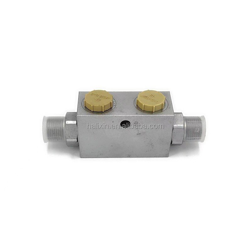DPOCV Series Stainless Steel hydraulic oil lock valve for tractor cylinder, double pilot operated over-centre valves