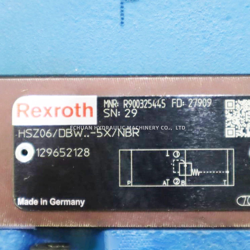 Factory Direct SUN Series Hydraulic Valve REXROTH R900325445 HSZ06/DBW..-5X/NBR Cartridge Valve