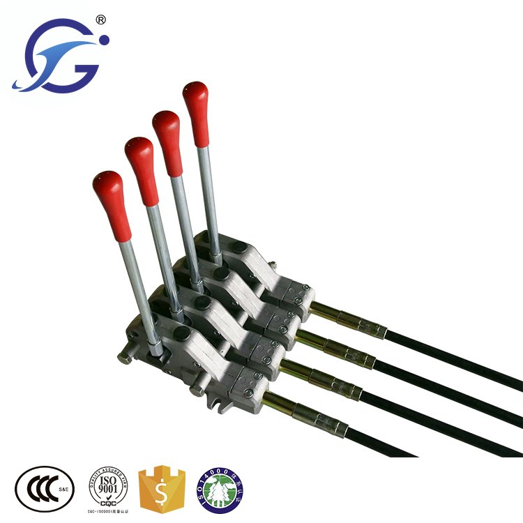 134A Hydraulic valve control assembly push pull cable control lever for agricultural machinery parts