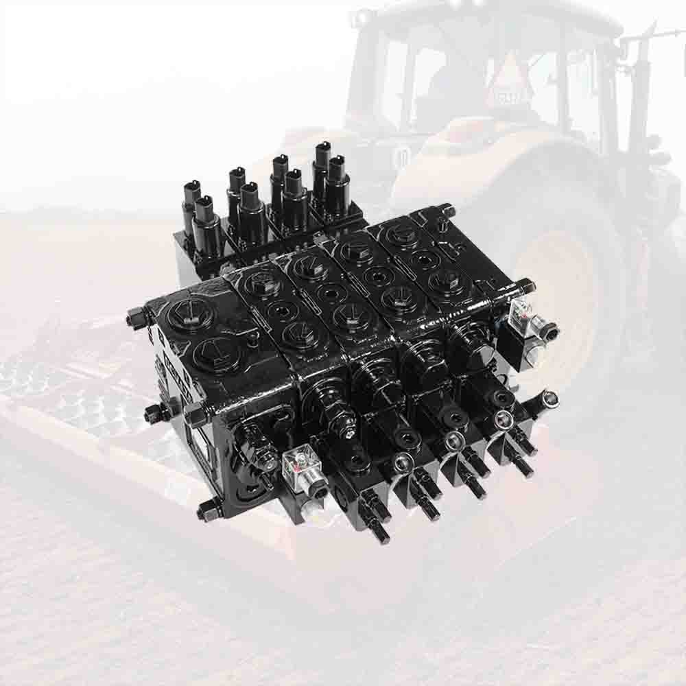 Electric Control Hydraulic Proportional Valve with CAN J1939 Hydraulic Flow Amplifier for Tractor Use