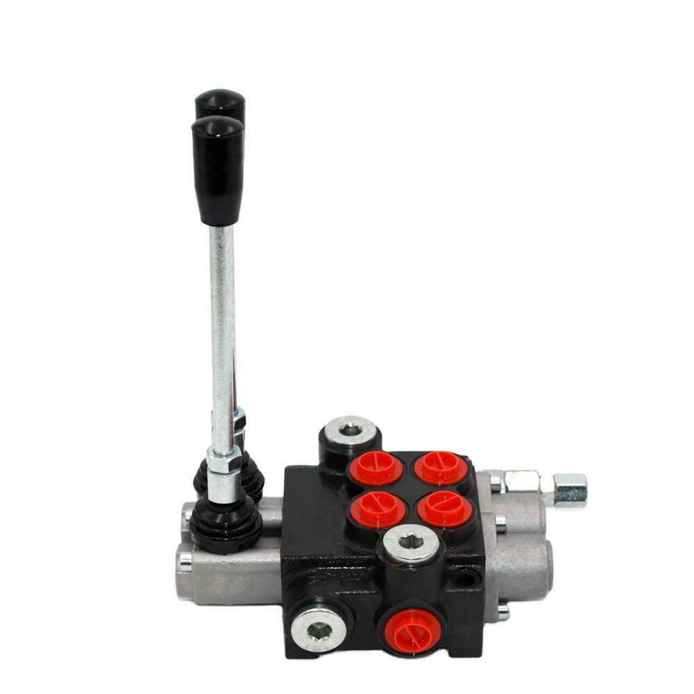 single spool 2 spool directional hydraulic solenoid pressure control valve double acting supplier 12v for sale