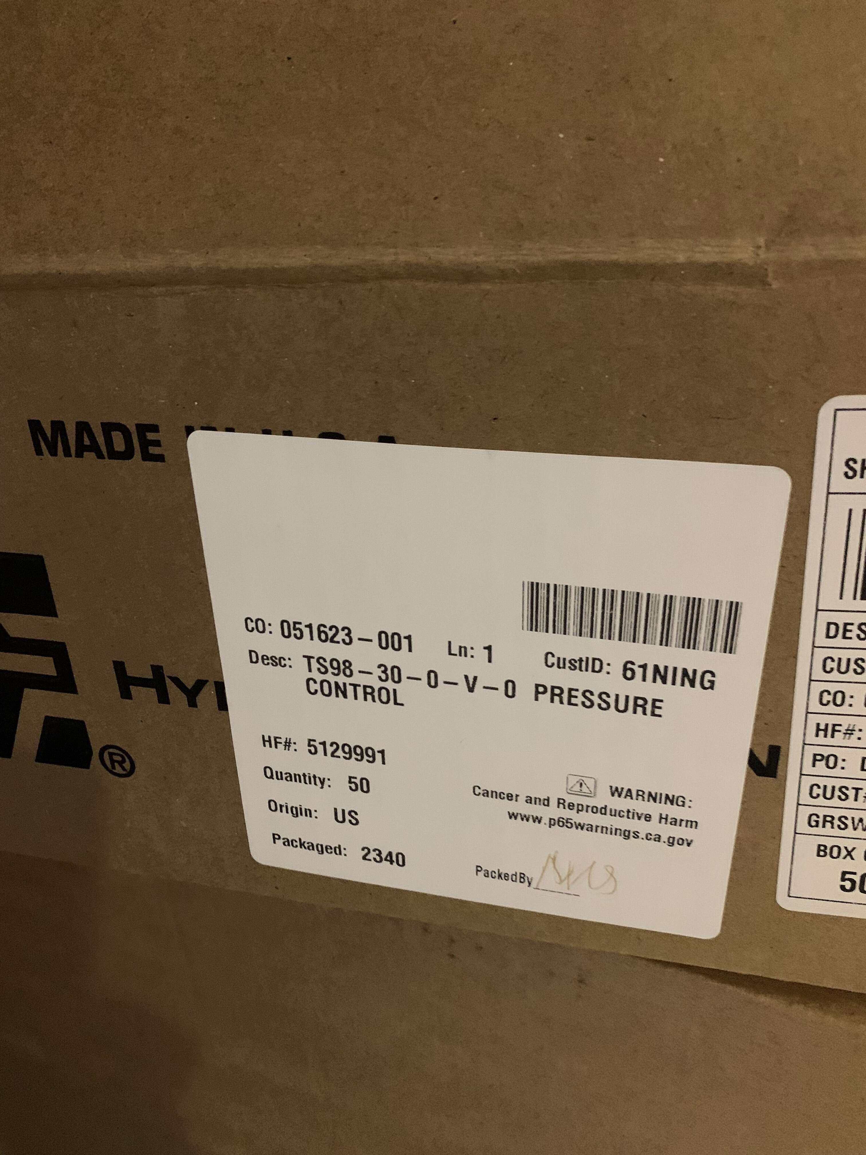 TS98-30-0-V TS98-30-0-N-24DG TS98-30-0-V-00 TS98-30 TS98-30-0 TS98-30-0-V-24ER TS98 HydraForce original genuine solenoid valve