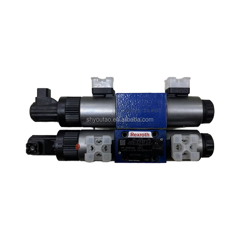 Rexroth original Hydraulic proportional valve 4WRE 6 W32-22/G24K4/V