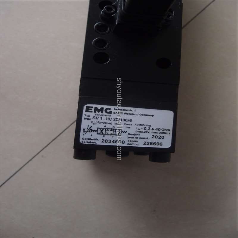 Original EMG hydraulic SV1 ESSV1 SV1-10 series direct drive valve SV1-10/8/315/6 servo control valve