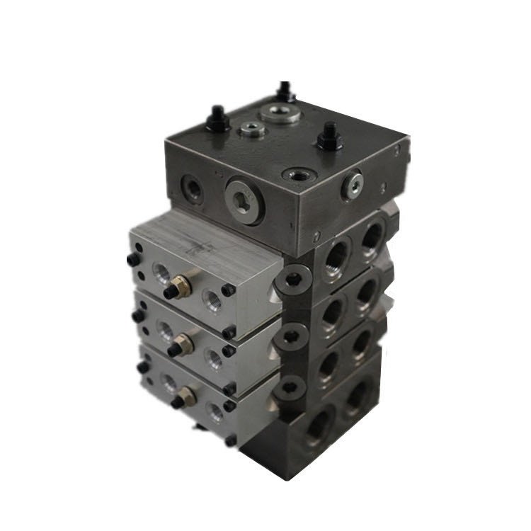 M4 Excavator Manual Multi-way Proportional & Flow Control Hydraulic Directional Valve