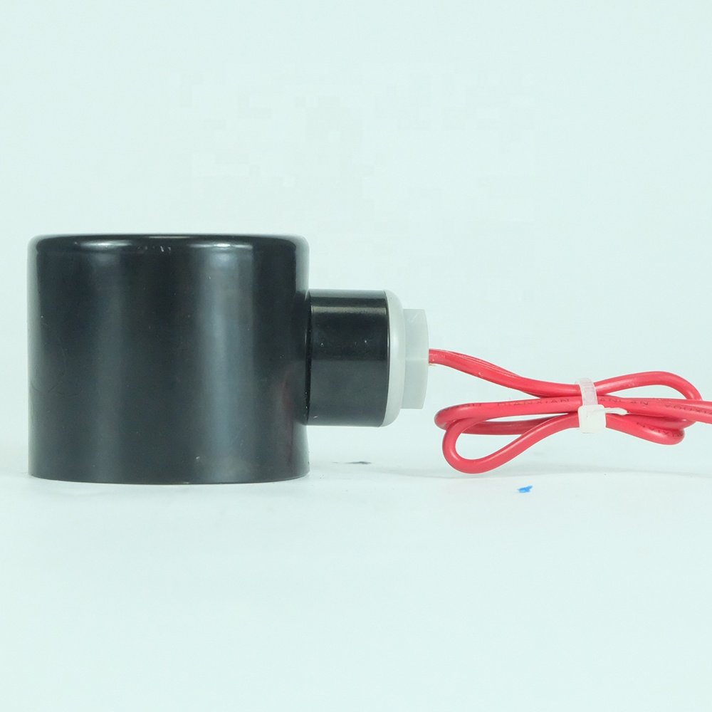 DKV AC220V Solenoid Valve Coil With 2 Way Brass Solenoid Valve high quality solenoid valve copper coil