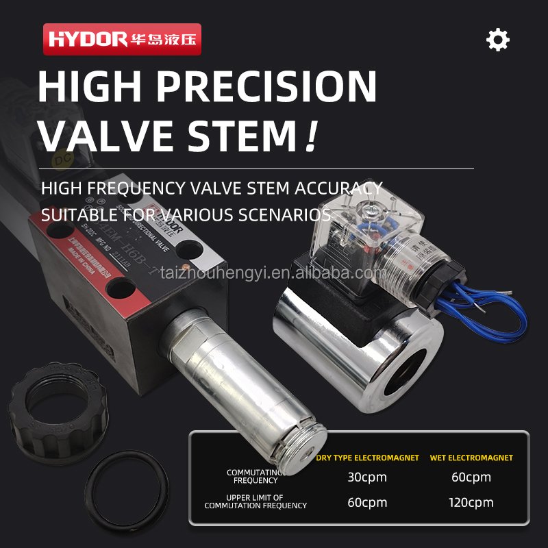 HYDOR Shanghai Huadao Hydraulic Valve Solenoid Valve 34BH-H6B-T 34BO-H6B 34BM 34BY