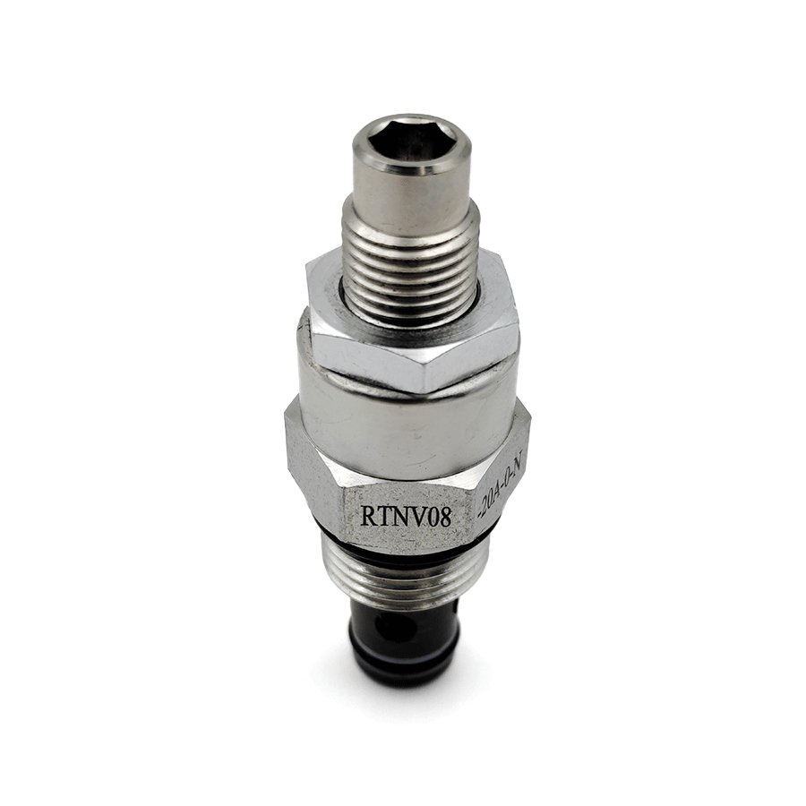 Hydraulic Flow Controls Screw-in Cartridge Style Variable Orifice Hydraulic Flow Restrictor Needle Valve RADK NV08-20