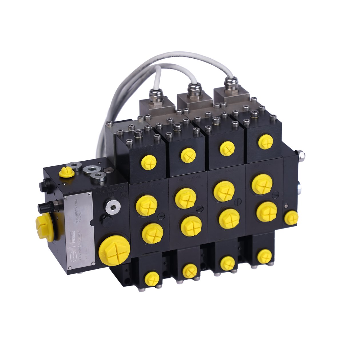 Hydraulic drilling rig load sensing proportional multi-way directional control valve bank Hawe PSL PSV manifold block supplier