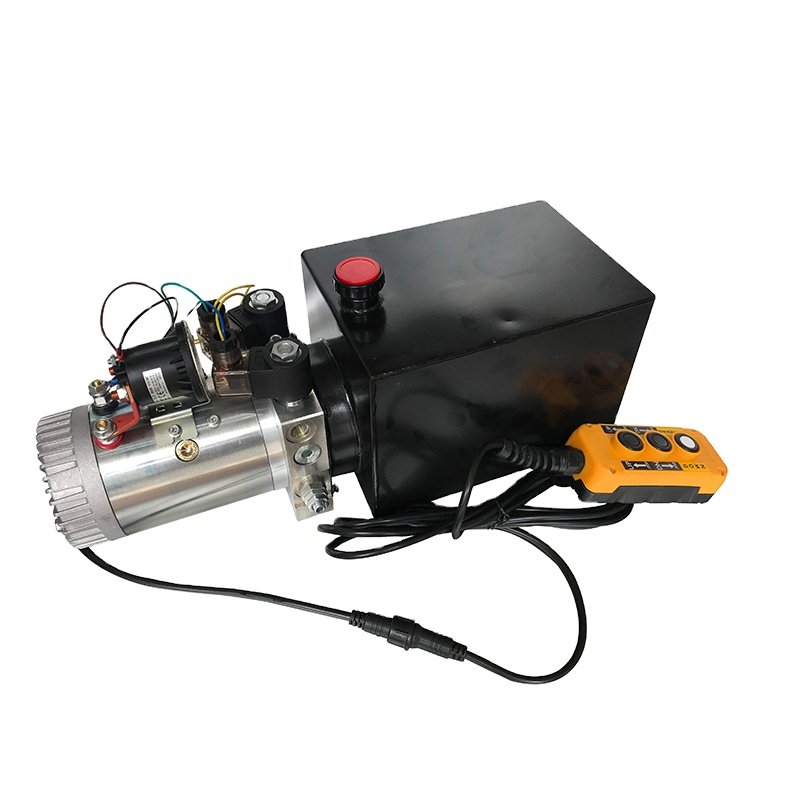 China Factory Direct Sales Hydraulic Pump 8l Double Acting 1.5kw 3200psi Power Up/down Double Circuit