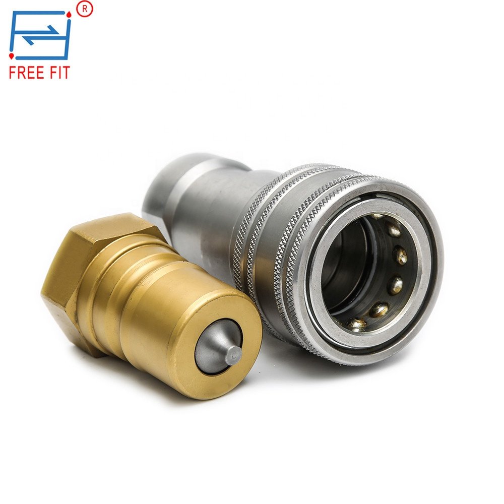 7241b AM105467 6598758 ball seal hydraulic quick couplings steel poppet valve quick connect coupler