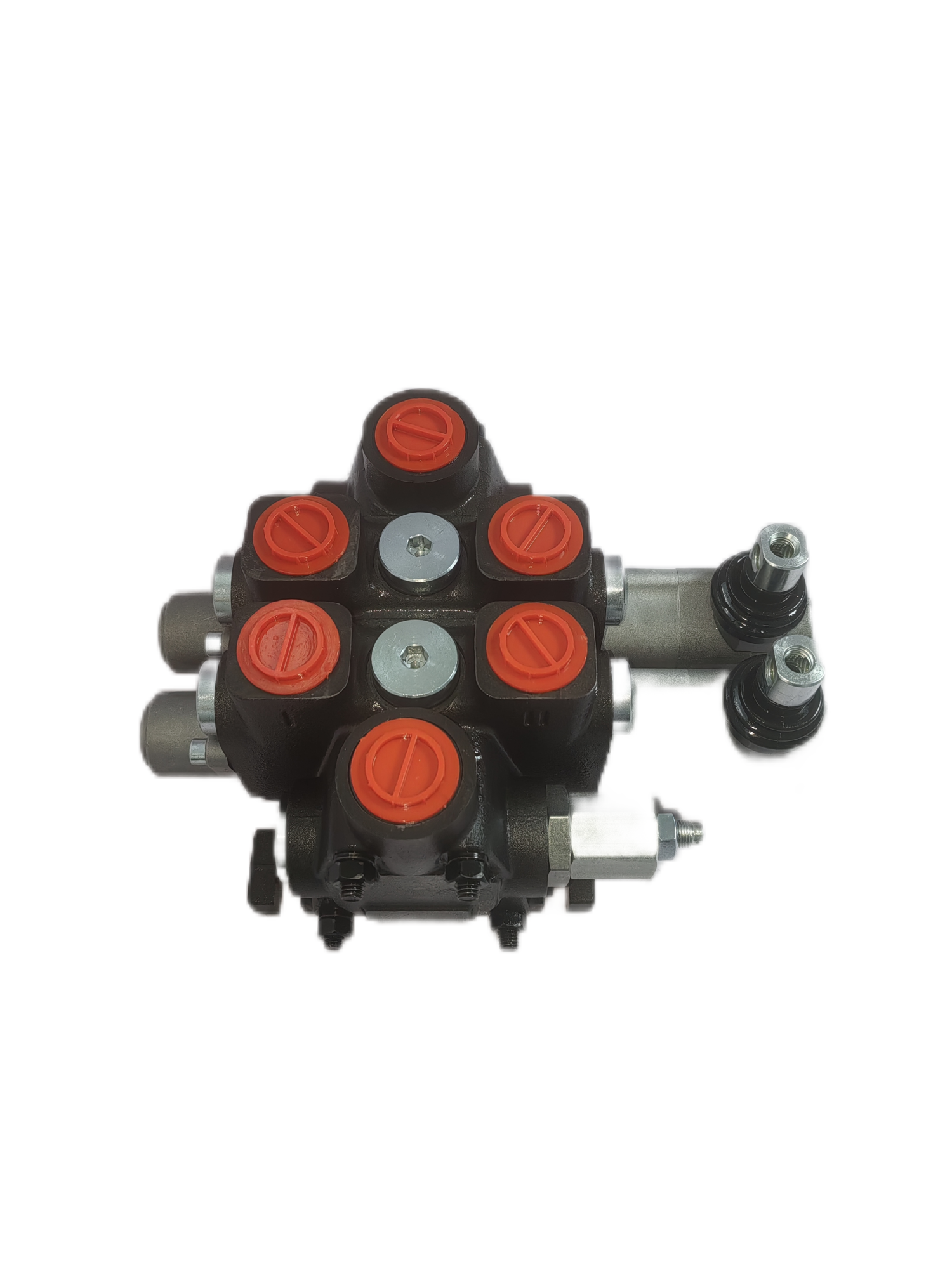 Lixin PC100 2 spools hydraulic spool valve with joystick with 100 l/min control for Drilling rigs