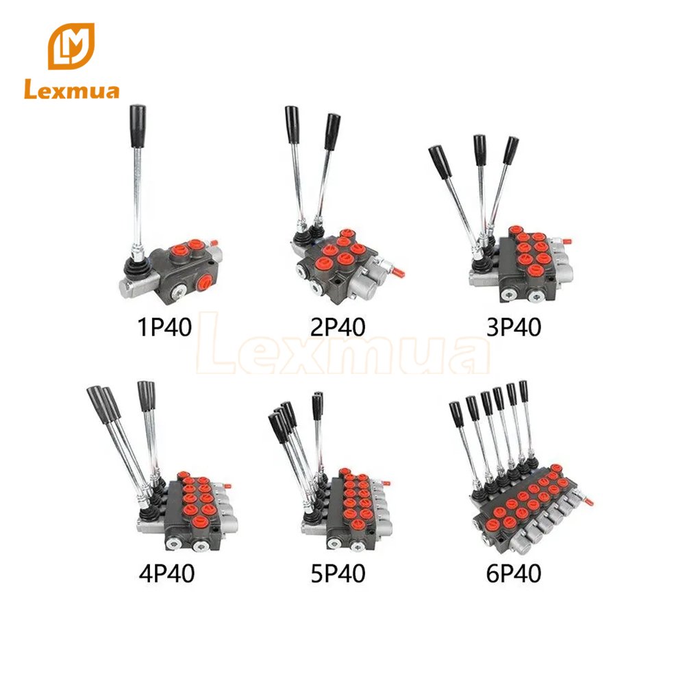 P40 P80 P120 Series Hydraulic Spool Control Valve for Loader Tractor