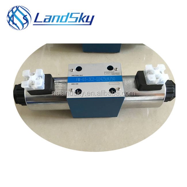 4WE10Y3X/CG24N9K4 12 volt electric hydraulic control solenoid valves cylinder pump pressure relief valve pressure relief valve