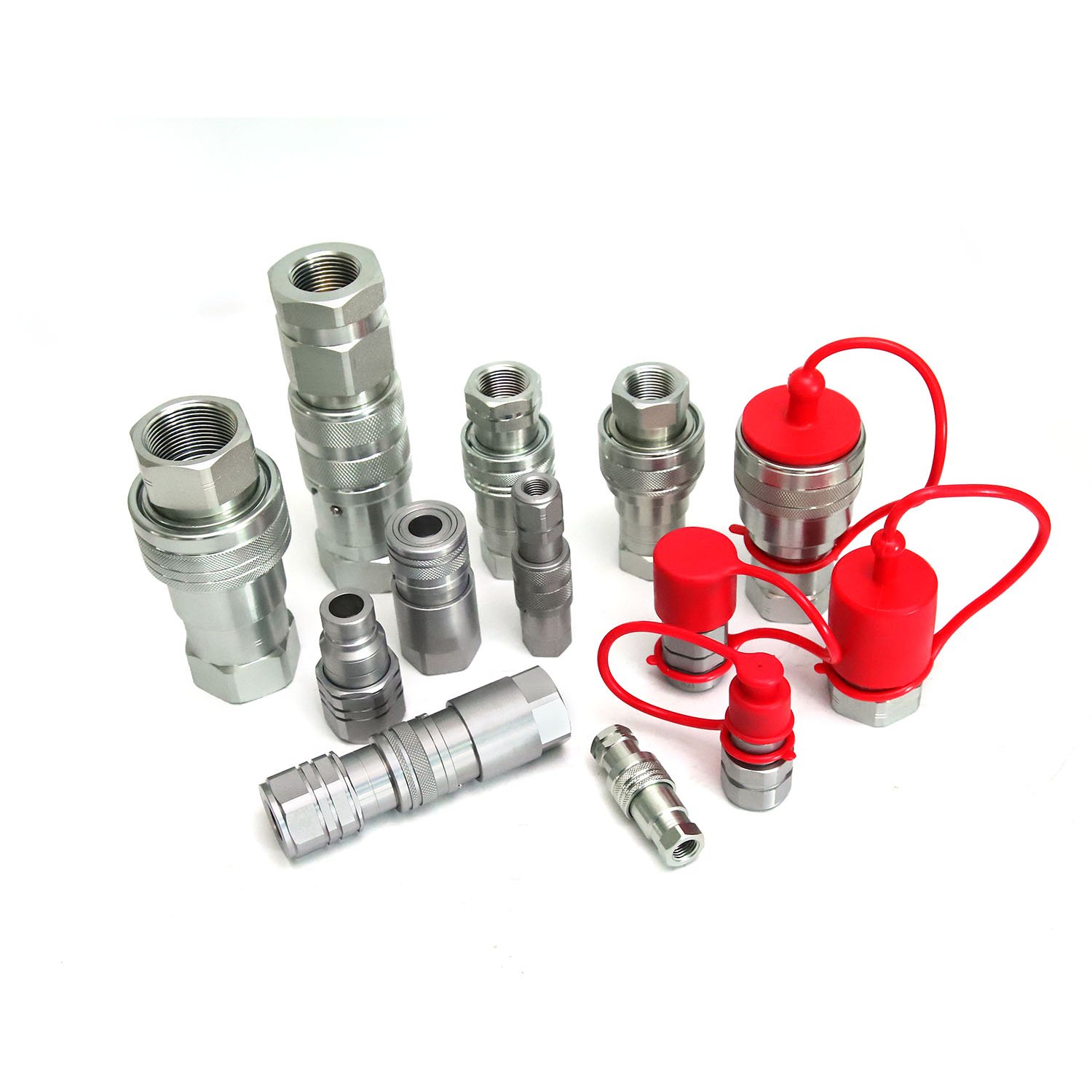NAIWO NWB ISO 7241-B carbon steel quick release coupling hydraulic parts QRC fast disconnects couplers plug