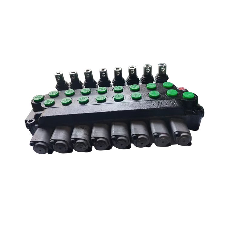 New product factory wholesale and retail hydraulic manual reversing operation 8-way multi way valve
