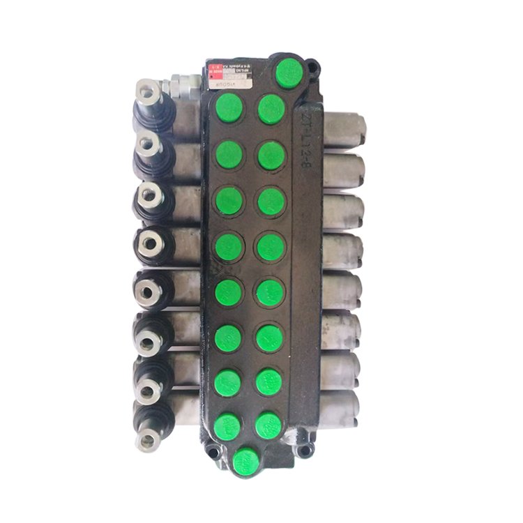 New product factory wholesale and retail hydraulic manual reversing operation 8-way multi way valve