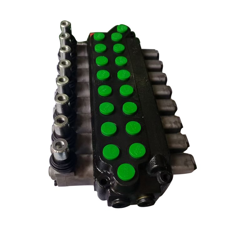 New product factory wholesale and retail hydraulic manual reversing operation 8-way multi way valve