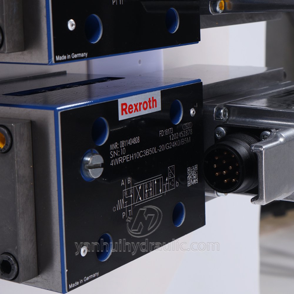 Original Direct Operated 4WRPEH6 4WRPEH10 Hydraulic Valves Rexroth Solenoid Valve