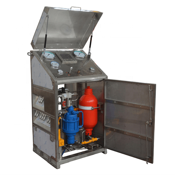 API 16C hydraulic choke manifold control panel for oil well