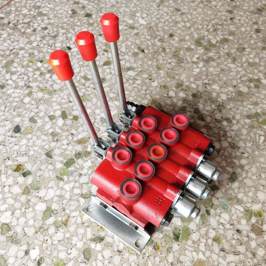 40L/M Flow Rate Hydraulic Directional Oil Control Valves with Relief Valve