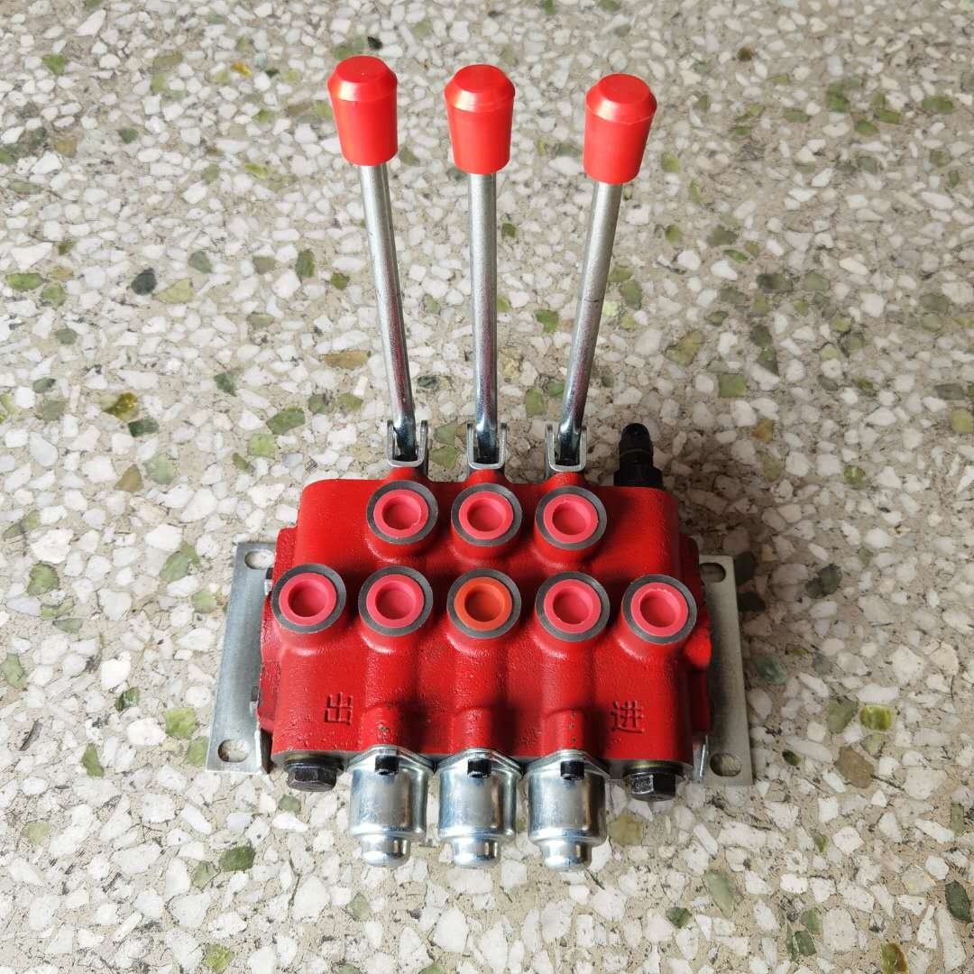 40L/M Flow Rate Hydraulic Directional Oil Control Valves with Relief Valve
