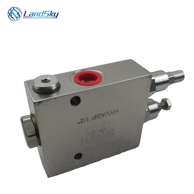 hydraulic valve block two pump unloading valve high -low pressure VABP1/2 flow control valve hydraulic system