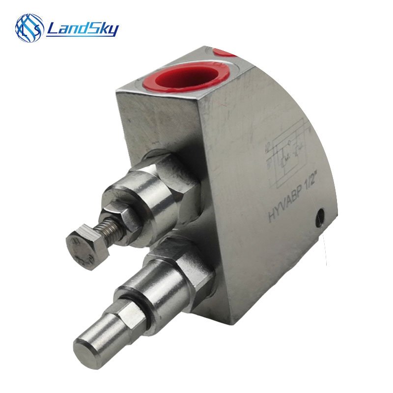 hydraulic valve block two pump unloading valve high -low pressure VABP1/2 flow control valve hydraulic system