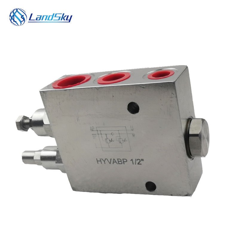 hydraulic valve block two pump unloading valve high -low pressure VABP1/2 flow control valve hydraulic system