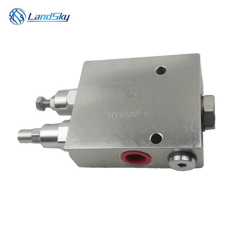 hydraulic valve block two pump unloading valve high -low pressure VABP1/2 flow control valve hydraulic system