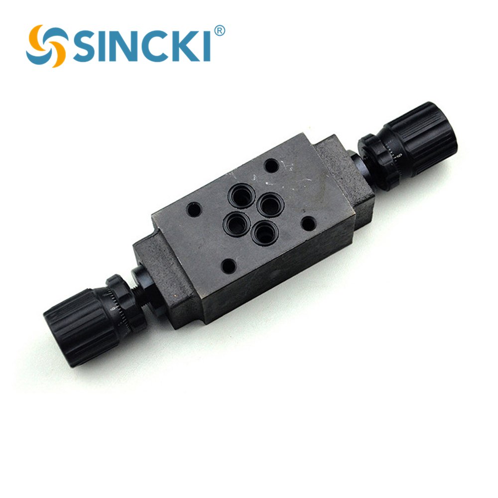 Yuken Type MTCV-02 Modular Hydraulic check Throttle Valve