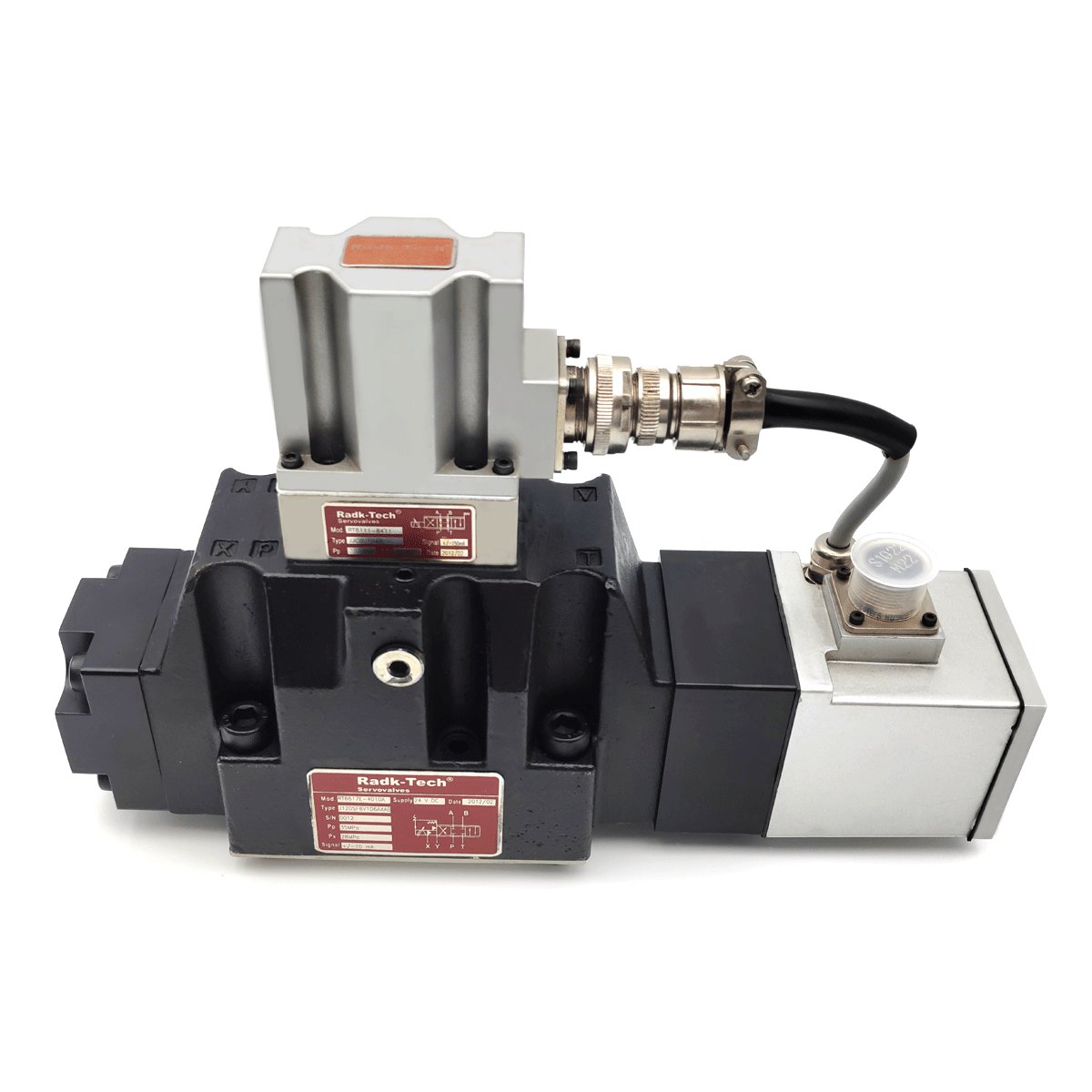 RT6617E 31.5 Mpa Direct Acting Pneumatic Hydraulic Proportional Valve Control Piston Steel Sleeve servo proportional valve D662