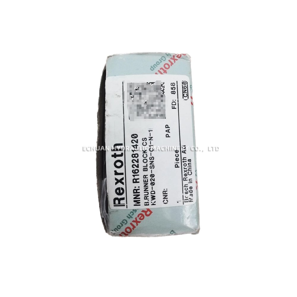 Excavator Parts Hydraulic Valves REXROTH R162281420 Linear guide rails
