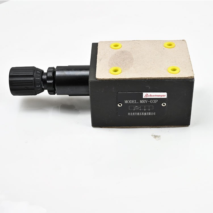 Made in China Bokemeyer Yuken Type MTCV-03W Modular Hydraulic Check Throttle Valve Flow Control Oil Lapping Stack Valve