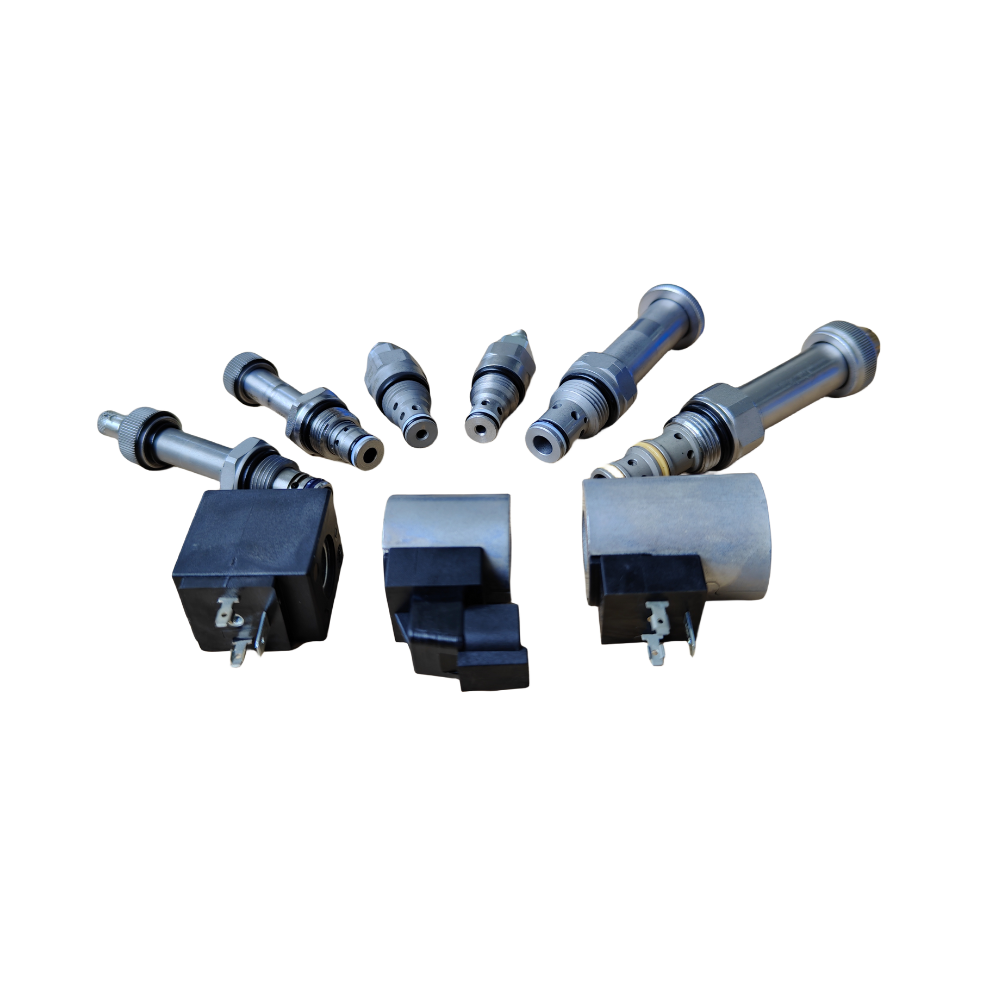 Hot Sale Hydraulic Parts Original 12V 24V Solenoid Coils Connector Hydraulic Cartridge Valve Coils
