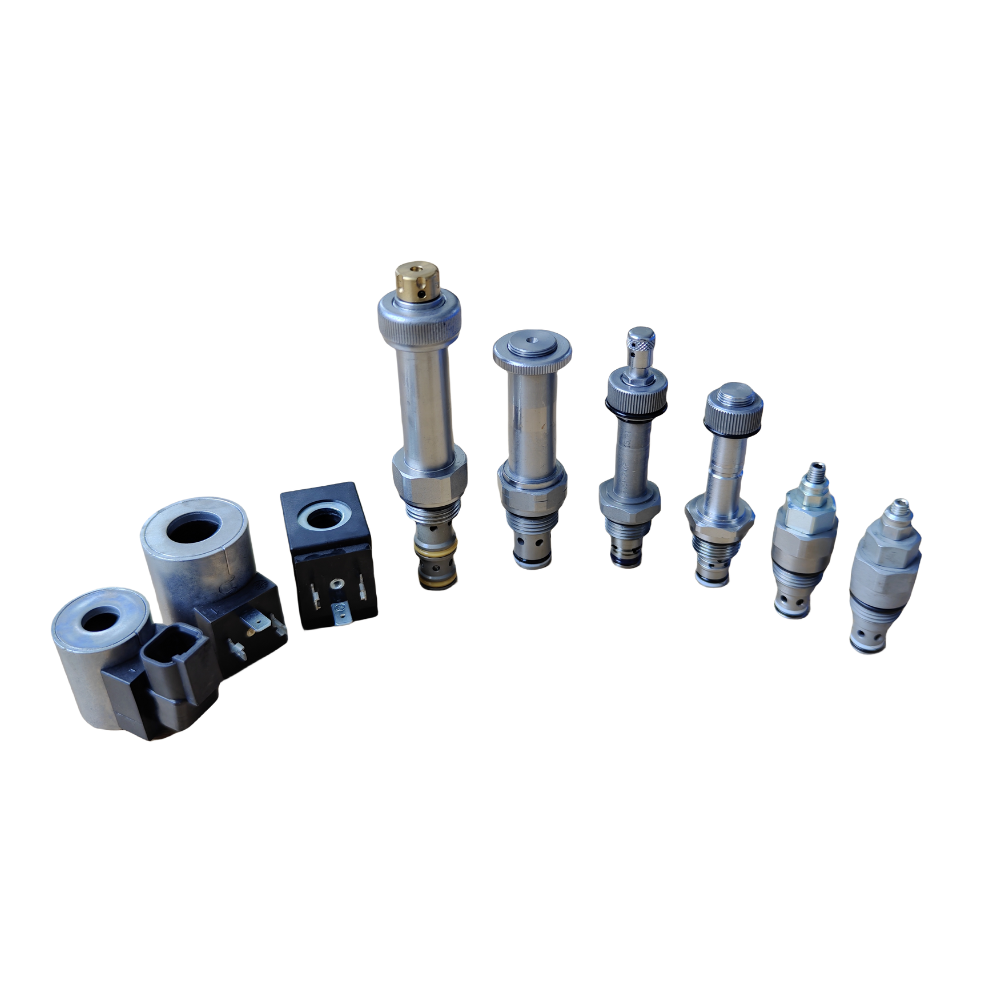 Hot Sale Hydraulic Parts Original 12V 24V Solenoid Coils Connector Hydraulic Cartridge Valve Coils