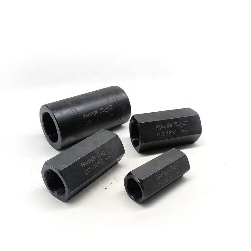 High Quality Hydraulic One-way Valve Backstop Flow Throttle Control Valve Hydraulic Check Valve