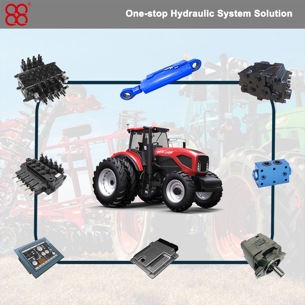 New Design High Flow Hydraulic Amplifier Hydraulic Control Valve Use For Agriculture Tractor Steering