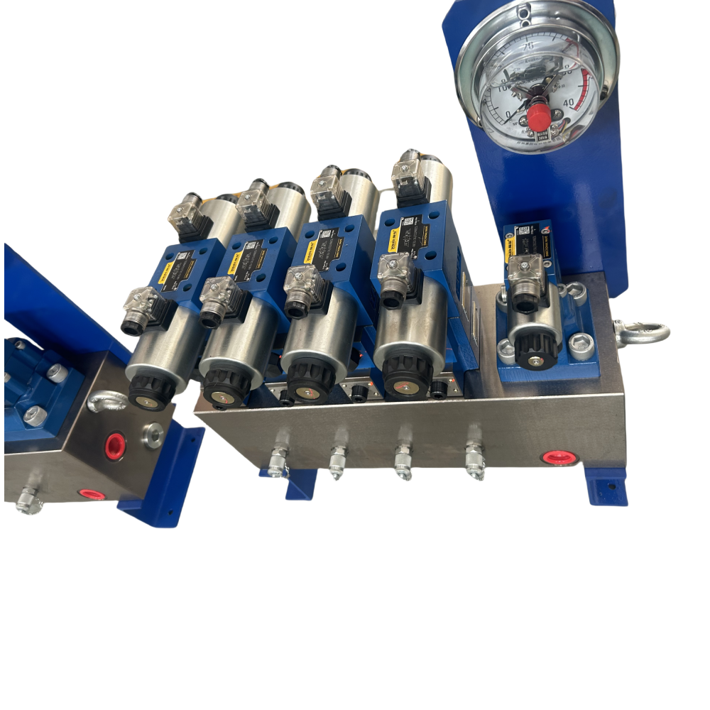 Hydraulic Valves for Machine Tool Metallurgy Custom Hydraulic System Valve Group